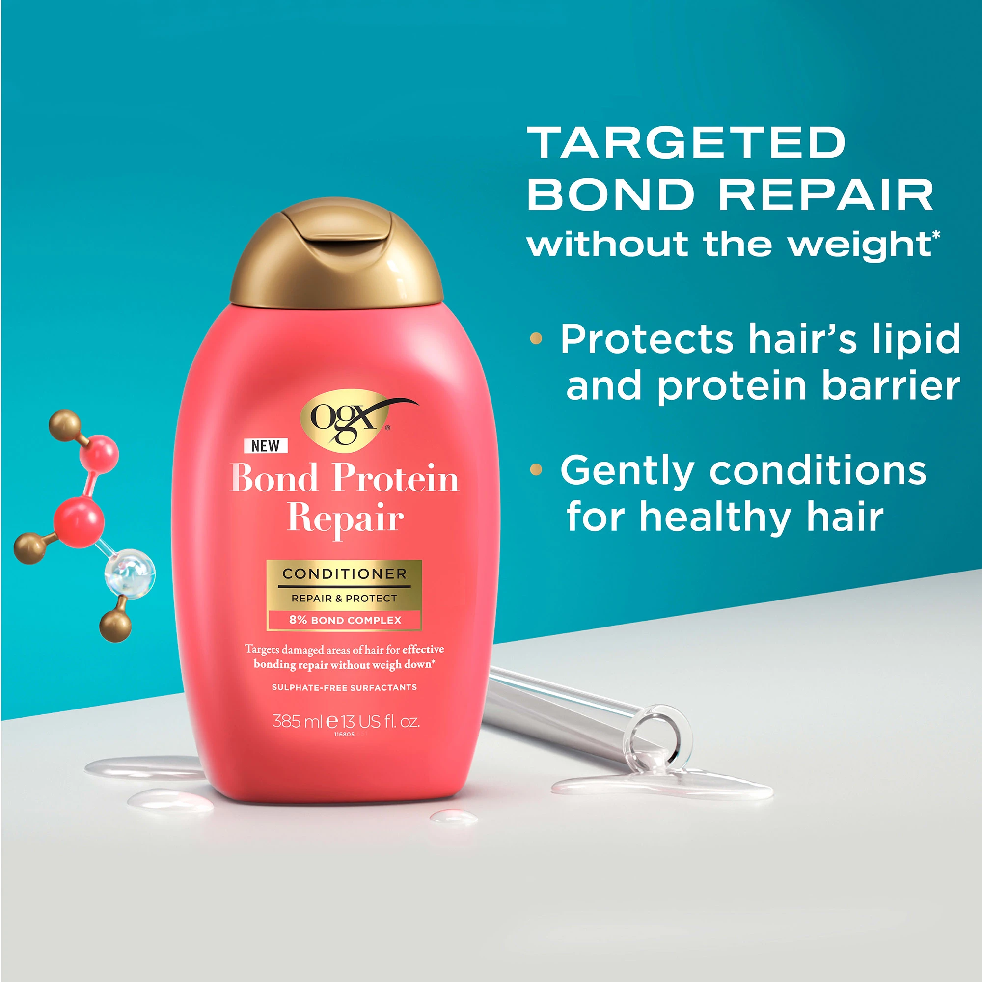 OGX Bond Protein Repair Conditioner 385ml