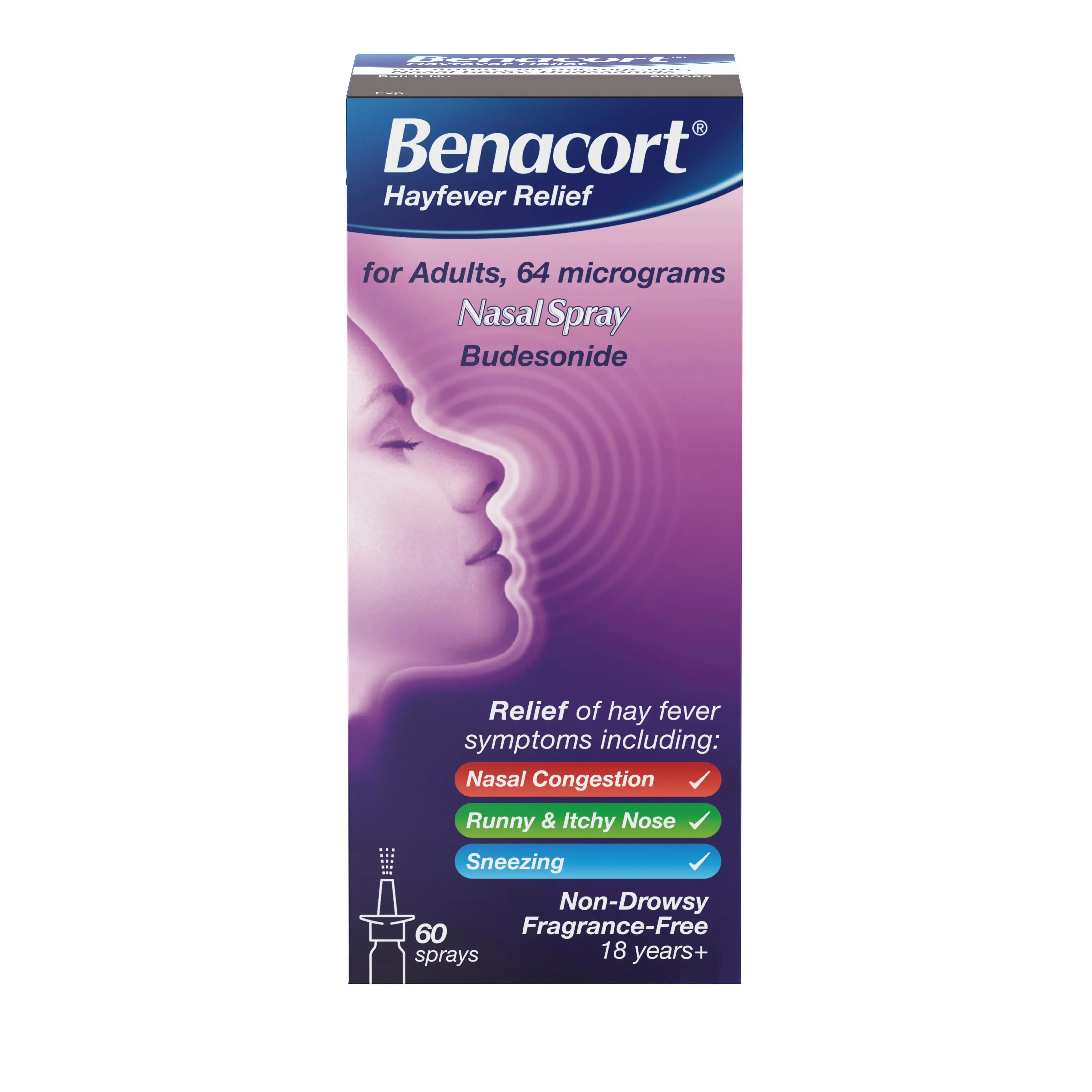 BENACORT® Hayfever Relief Nasal Spray