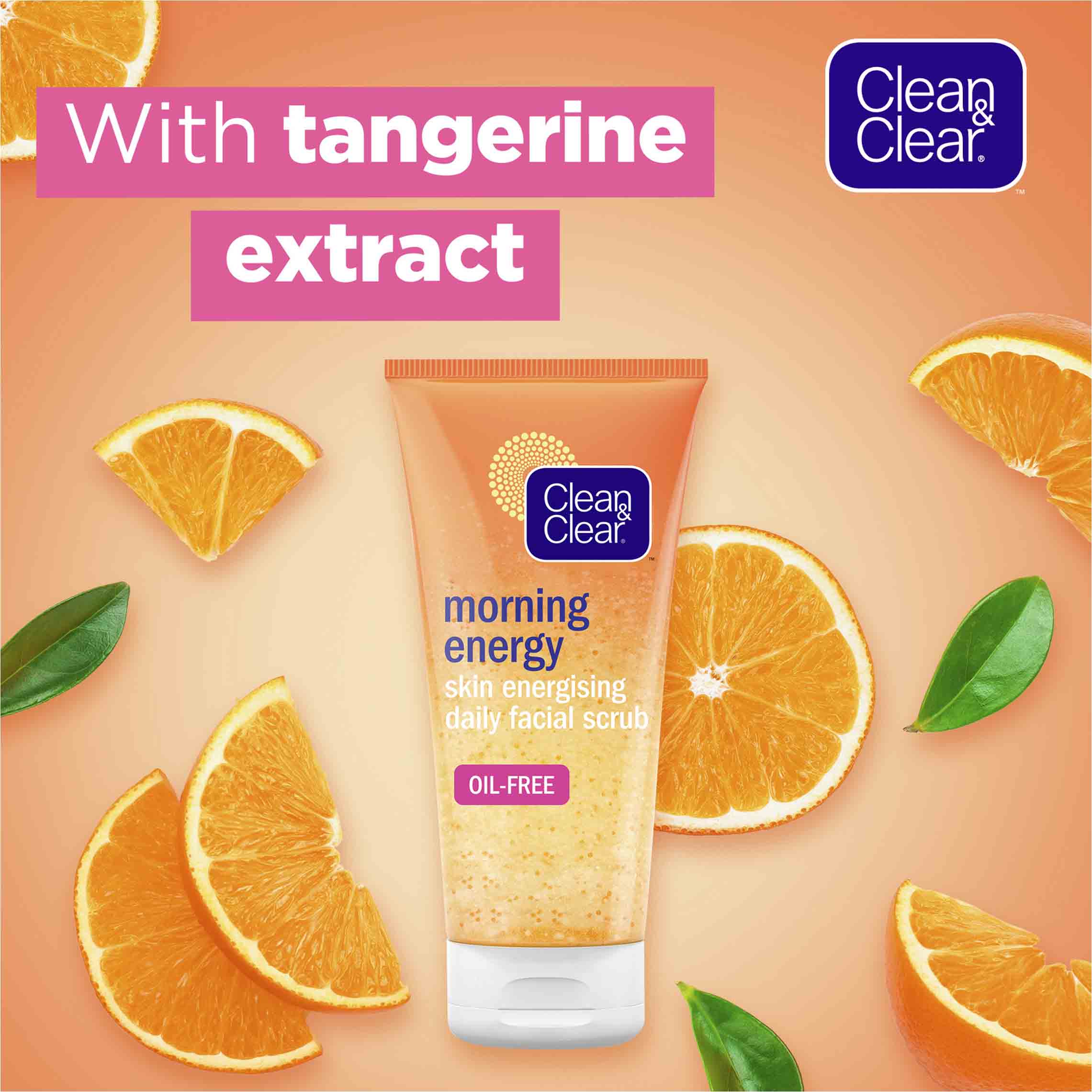 CLEAN & CLEAR® Morning Energy Skin Energising Daily Facial Scrub image 4