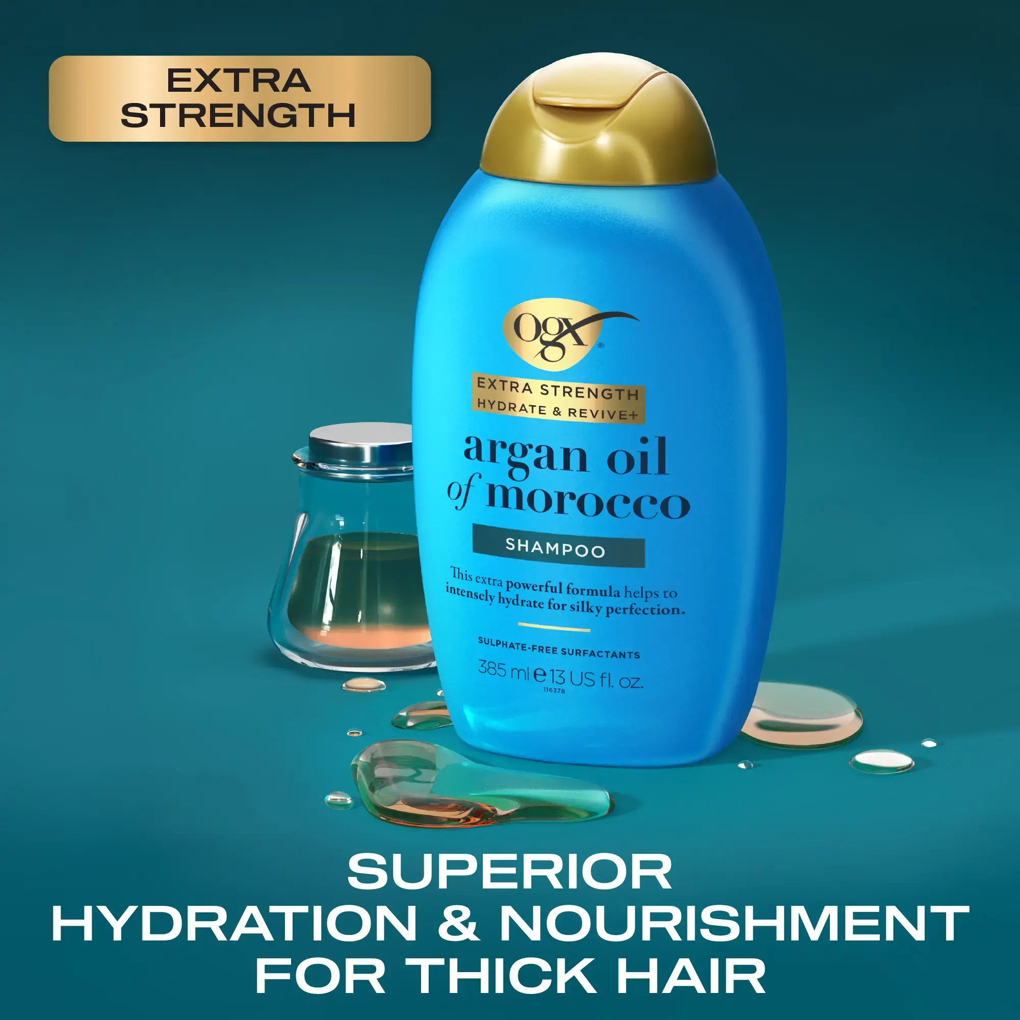 OGX Renewing+ Argan Oil of Morocco  Shampoo 385ml | OGX® Beauty
