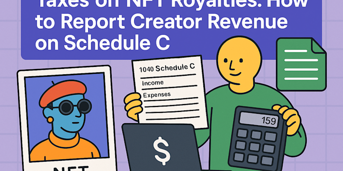 Taxes on NFT Royalties: How to Report Creator Revenue on Schedule C
