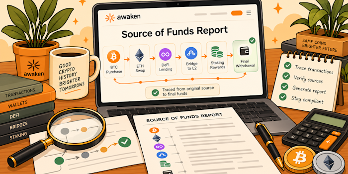 Crypto Source of Funds Report: How to Prove Where Your Crypto Came From