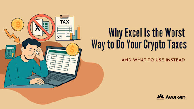 Why Excel Is the Worst Way to Do Your Crypto Taxes