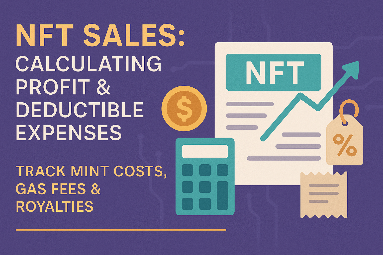 NFT Taxes 101: Calculating Profit & Deductible Expenses