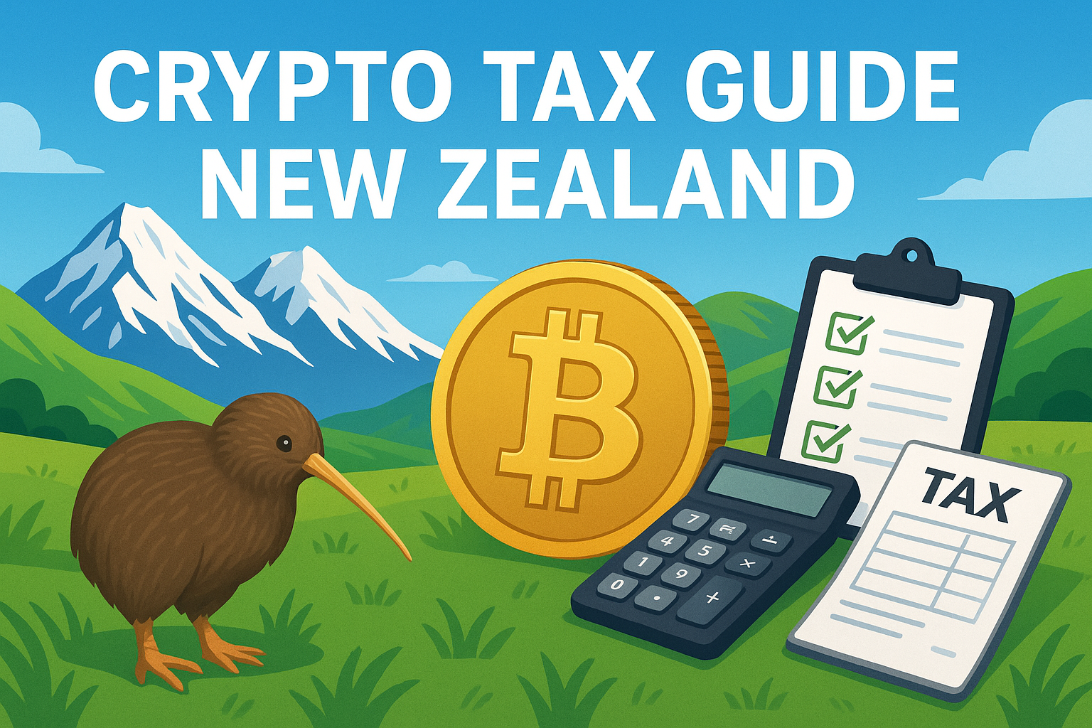 🇳🇿 The Complete Crypto Tax Guide For New Zealand in 2025