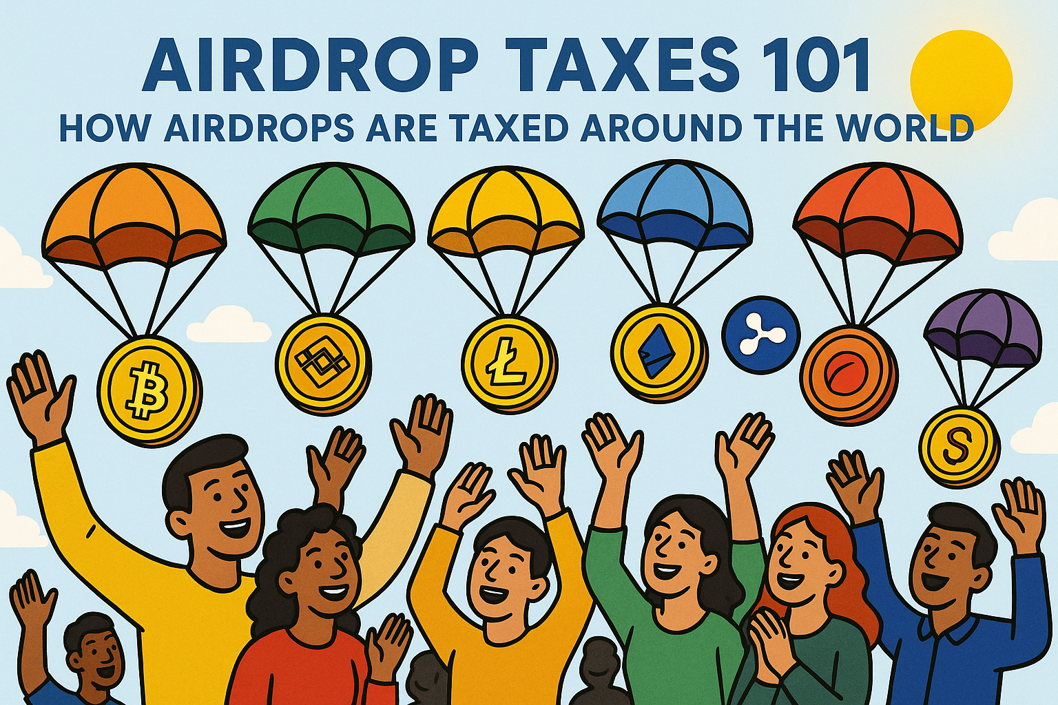 Airdrop Taxes 101: How Airdrops are Taxed Around The World