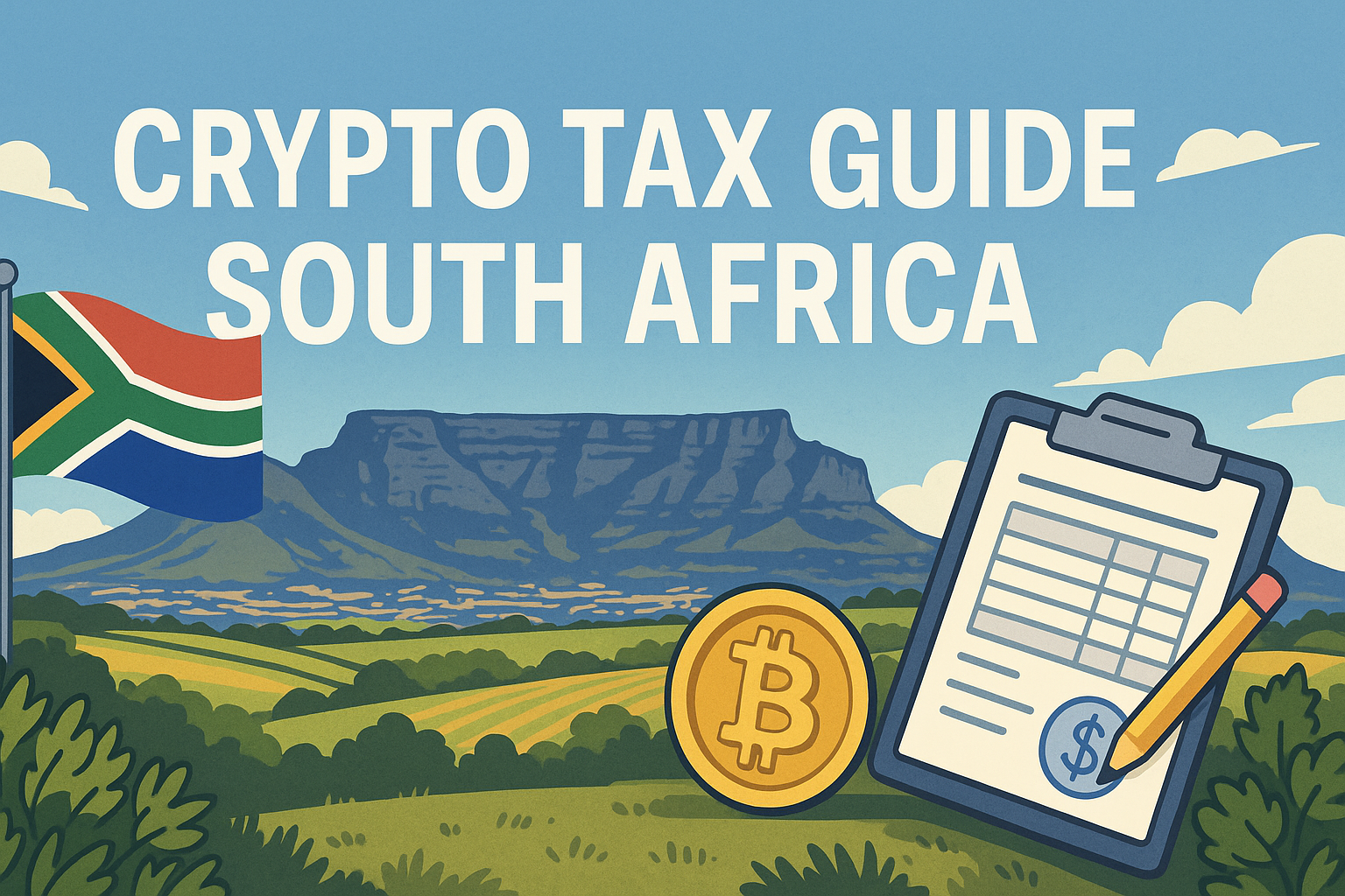 🇿🇦 The Complete Crypto Tax Guide For South Africa in 2025