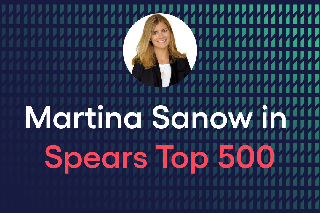 Martina Sanow in Spears Top 500 2023