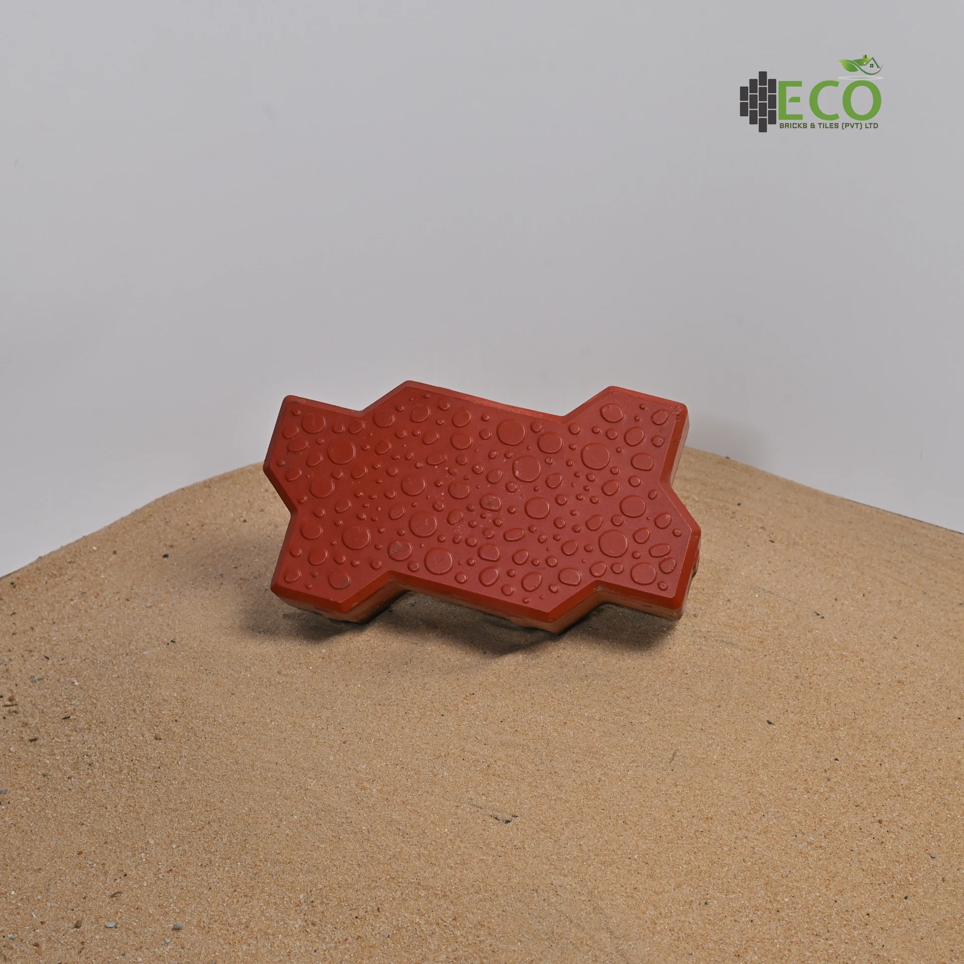 ZIG ZAG BUBLE RED