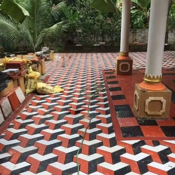 moon shape paved
