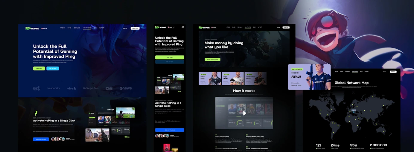 Optimizing Gaming Performance with VPN Technology core feature showcase