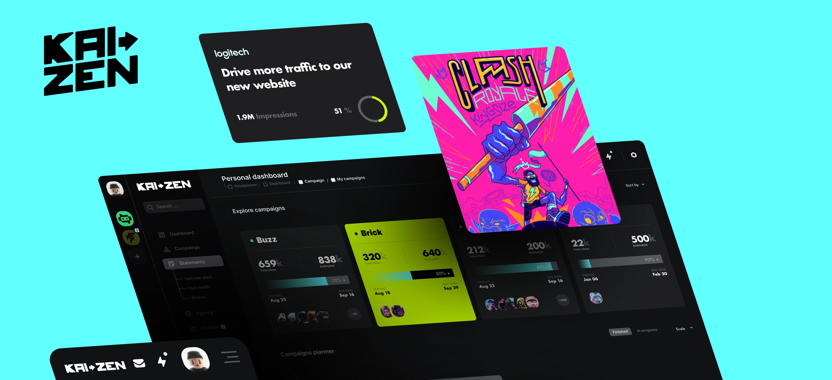 Kaizen — CRM for Influencer Marketing with Automated Campaign Management