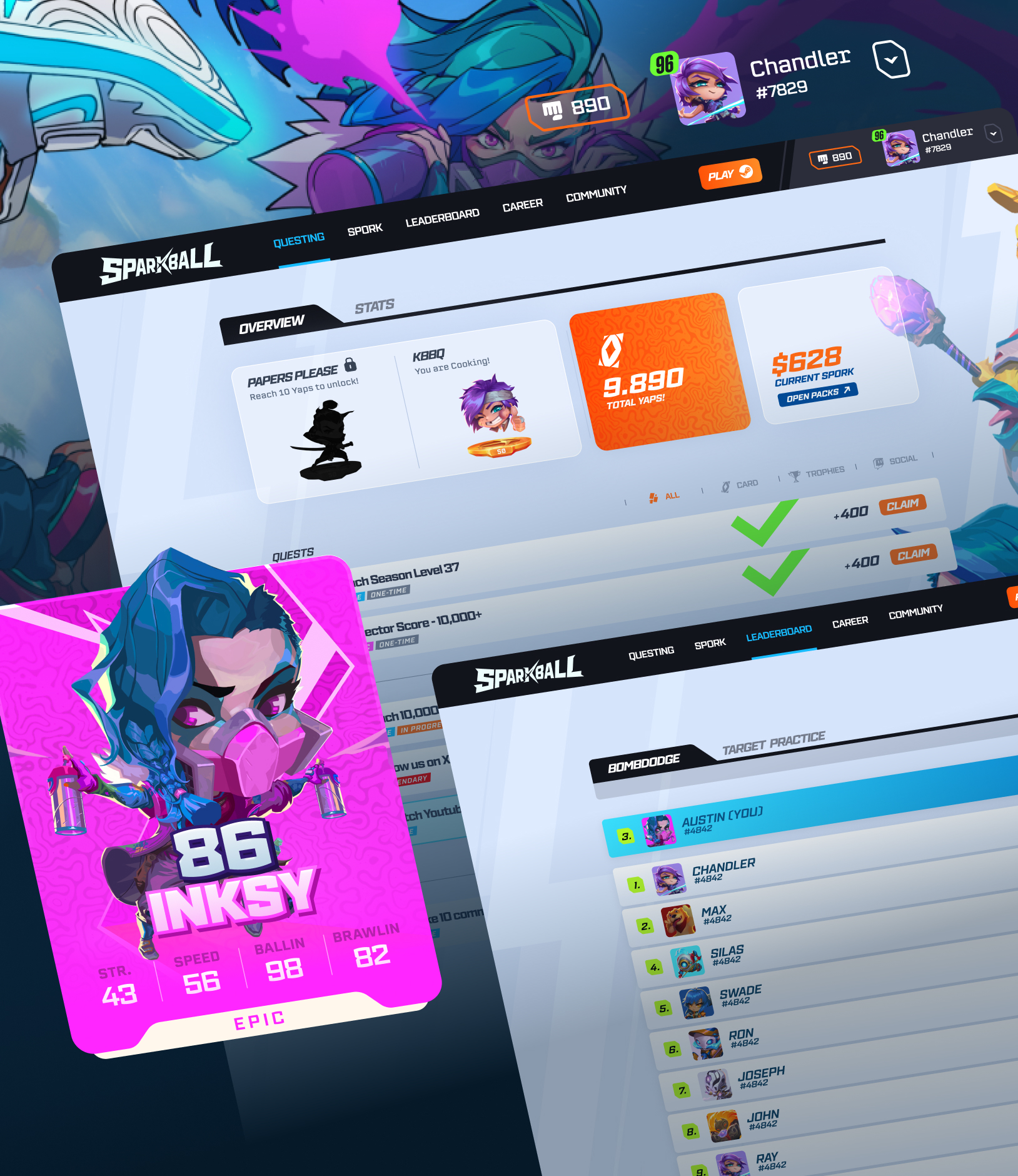 Sparkadia | Web3-powered Gaming & Community Platform project showcase