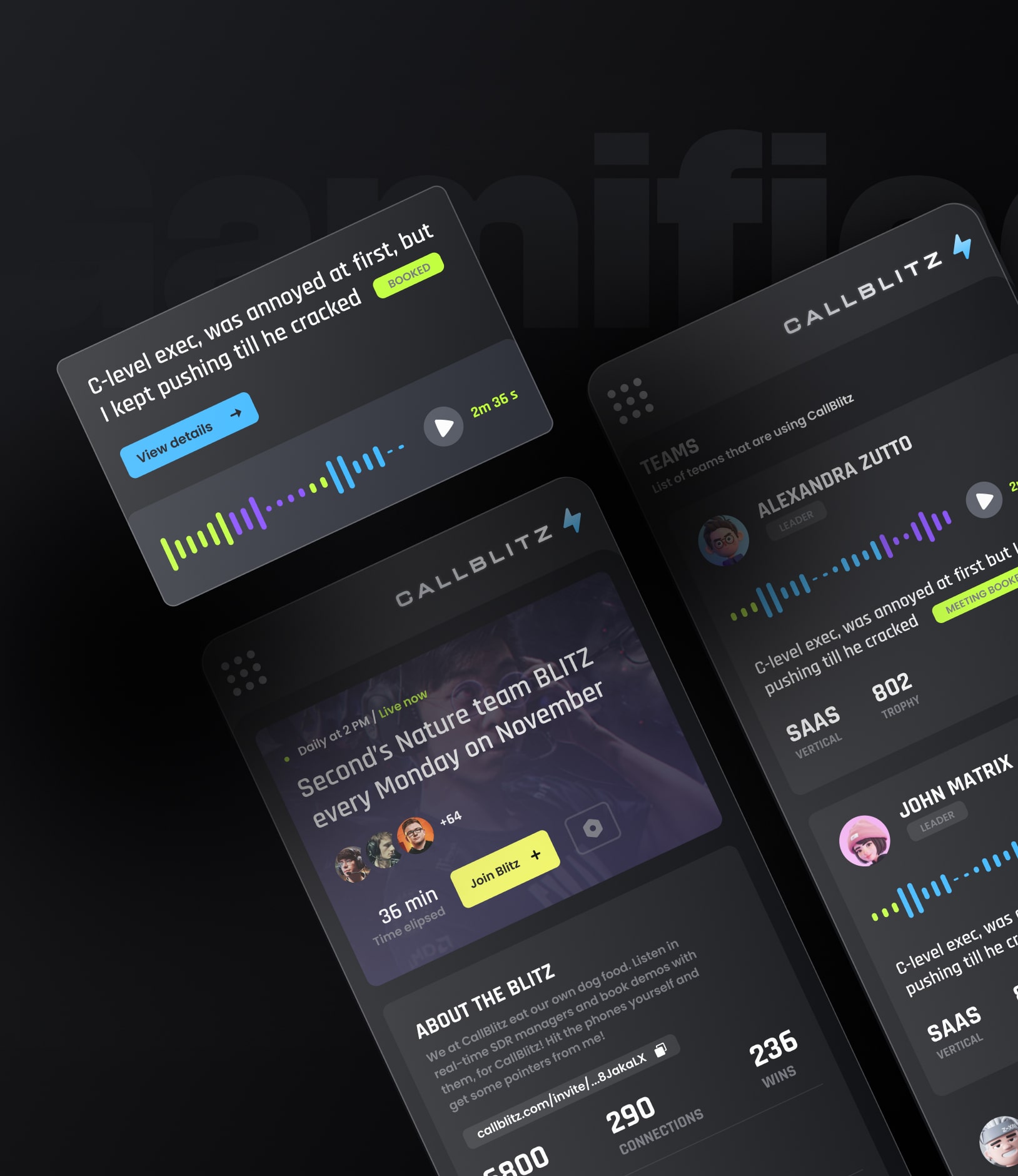 Gamified Real-Time Call Coaching Platform project showcase