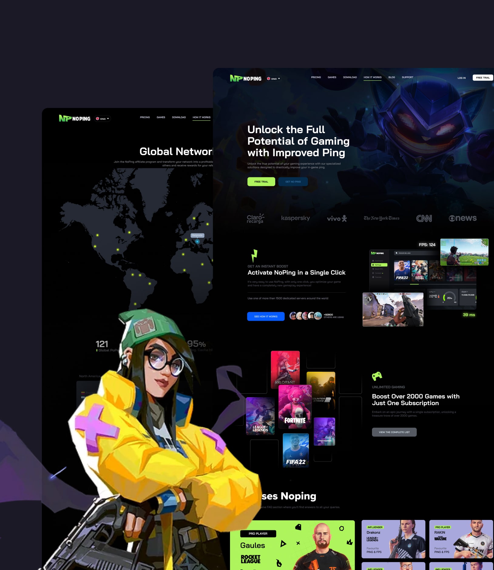 Optimizing Gaming Performance with VPN Technology project showcase