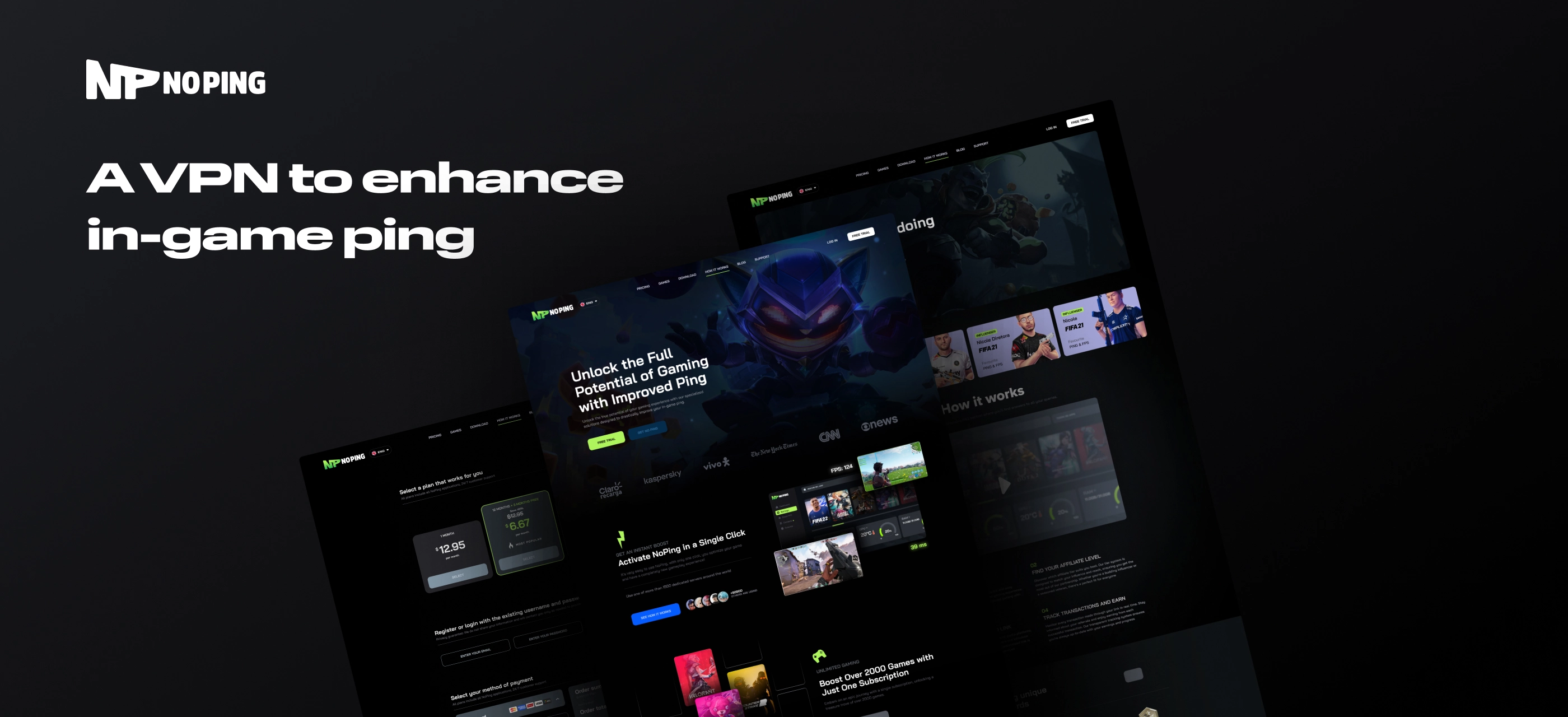 NoPing — A VPN to enhance in-game ping