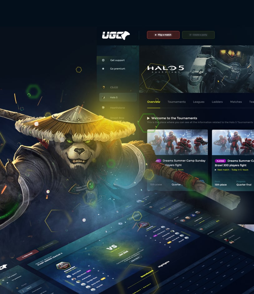  From Live Events to Digital Competitive Platform project showcase