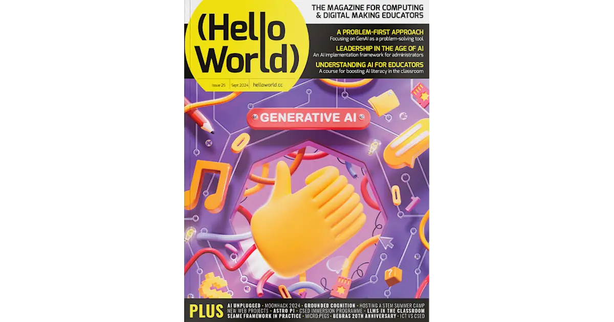 Helloworld Generative Ai Magazine Issue 25 | Hello World | Raspberry Pi Foundation