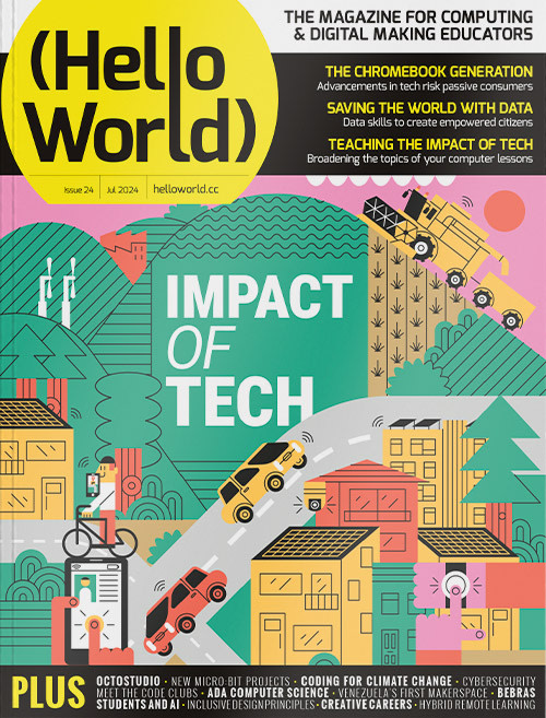 Cover of Hello World issue 24.