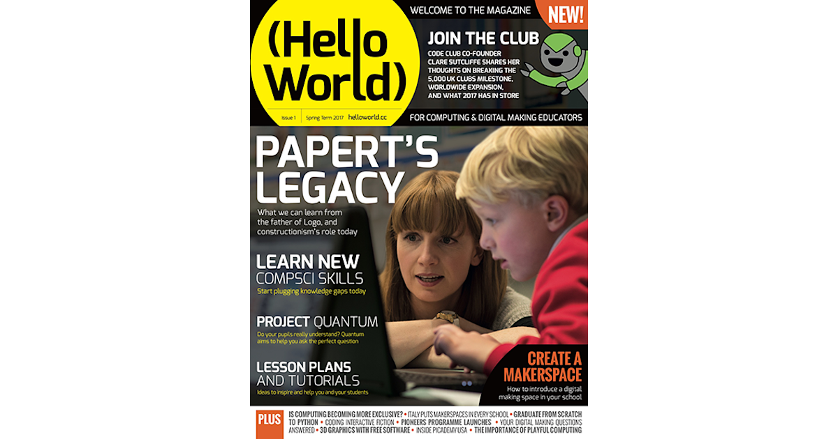 10 hello world programs for your raspberry pi Images... Issue 1 | Hello World | Raspberry Pi Foundation