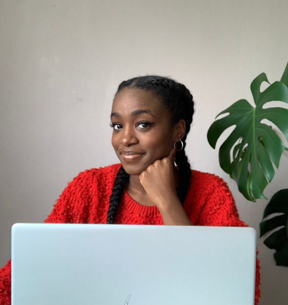 A picture of Anita Awolaja, Programme Manager at the Raspberry Pi Foundation.