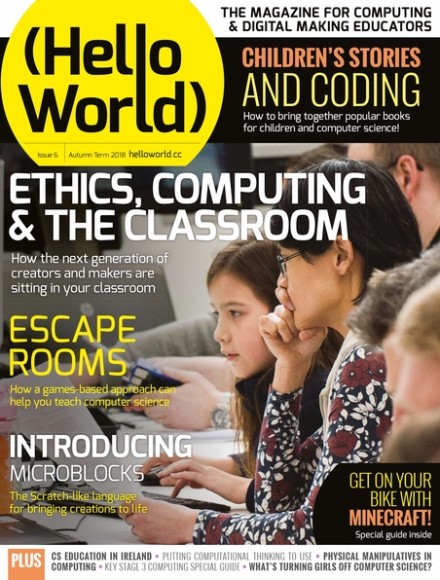 Issue 6 of the Hello World magazine