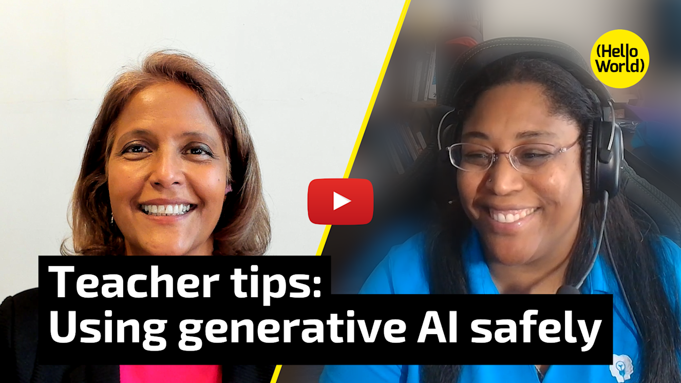 Teacher Tips: How to use generative AI safely in the classroom | Safety ...