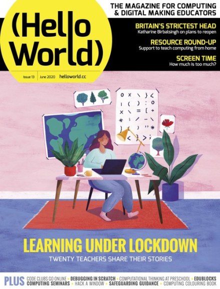 Issue 13 of the Hello World magazine