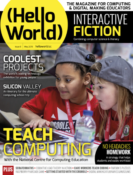 Issue 8 of the Hello World magazine