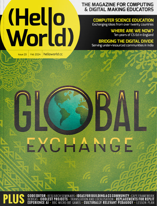 Cover of Hello World issue 23.