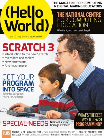 Issue 7 of the Hello World magazine