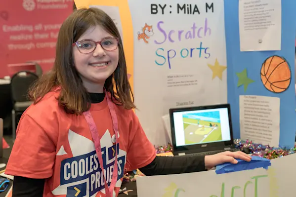 Coolest Projects USA 2025 Scratch project participant 