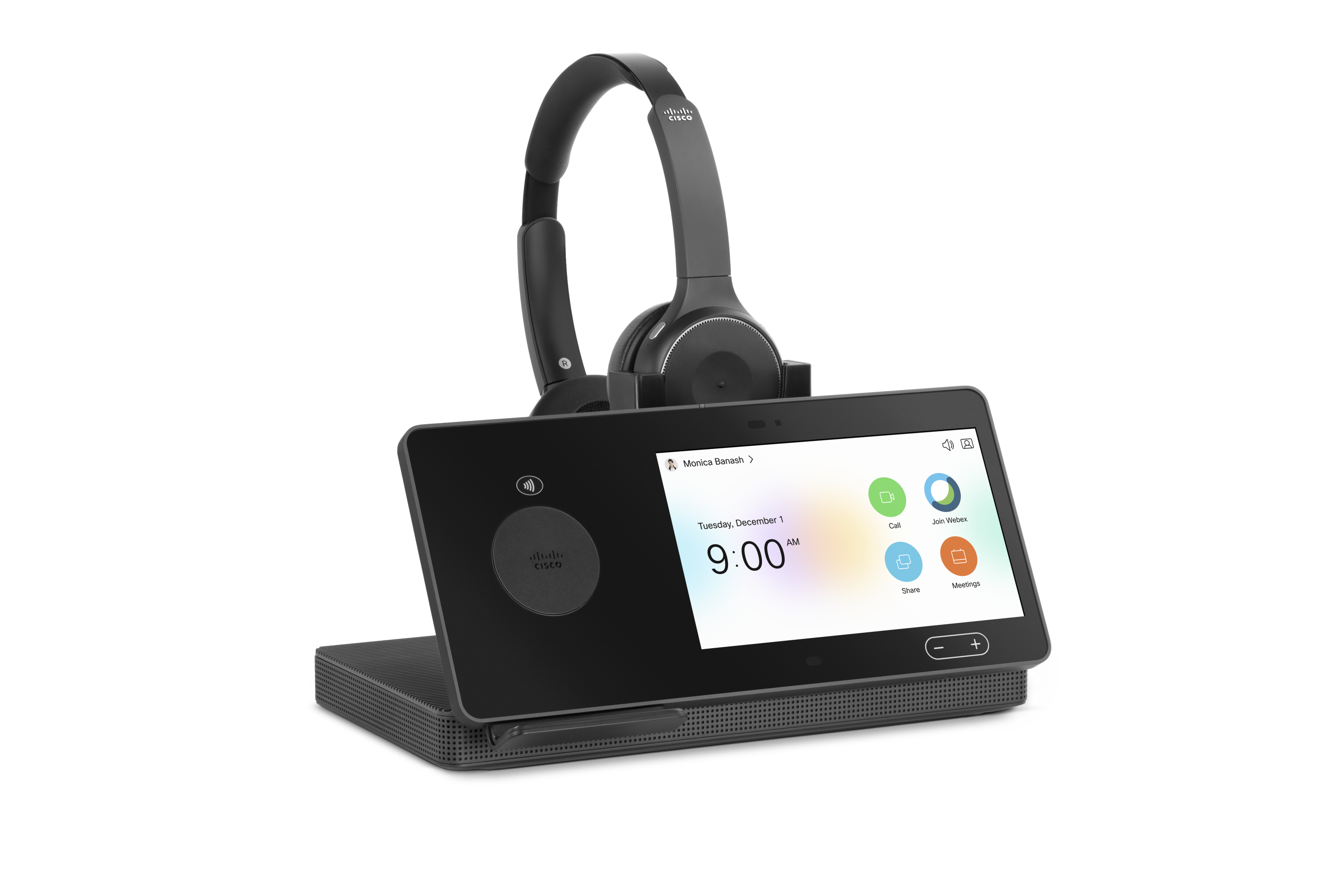 Webex Desk Hub device