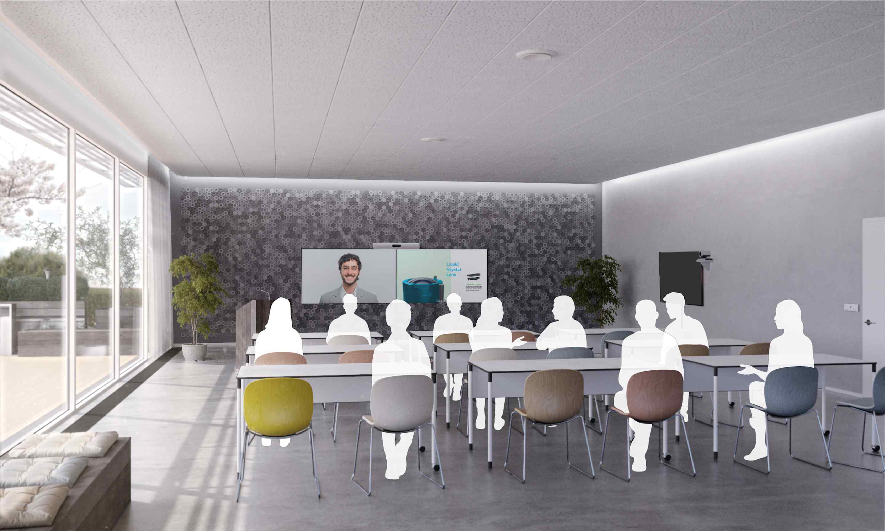 Present to your team remotely on screen.