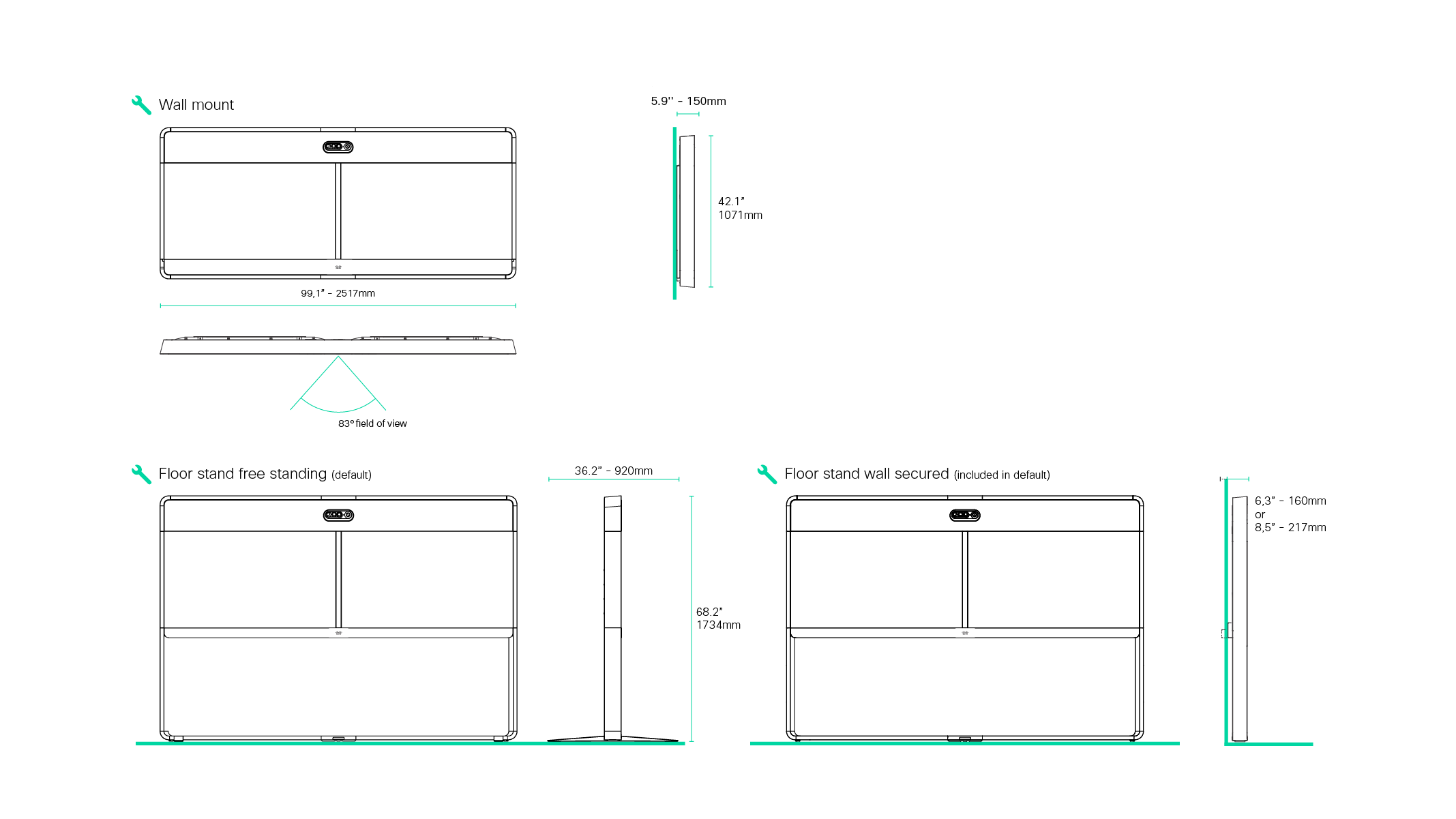 Cisco Project Workplace Cisco Room 55 Dual