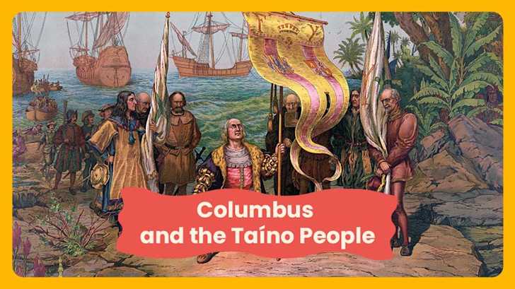 Columbus and the Taíno people