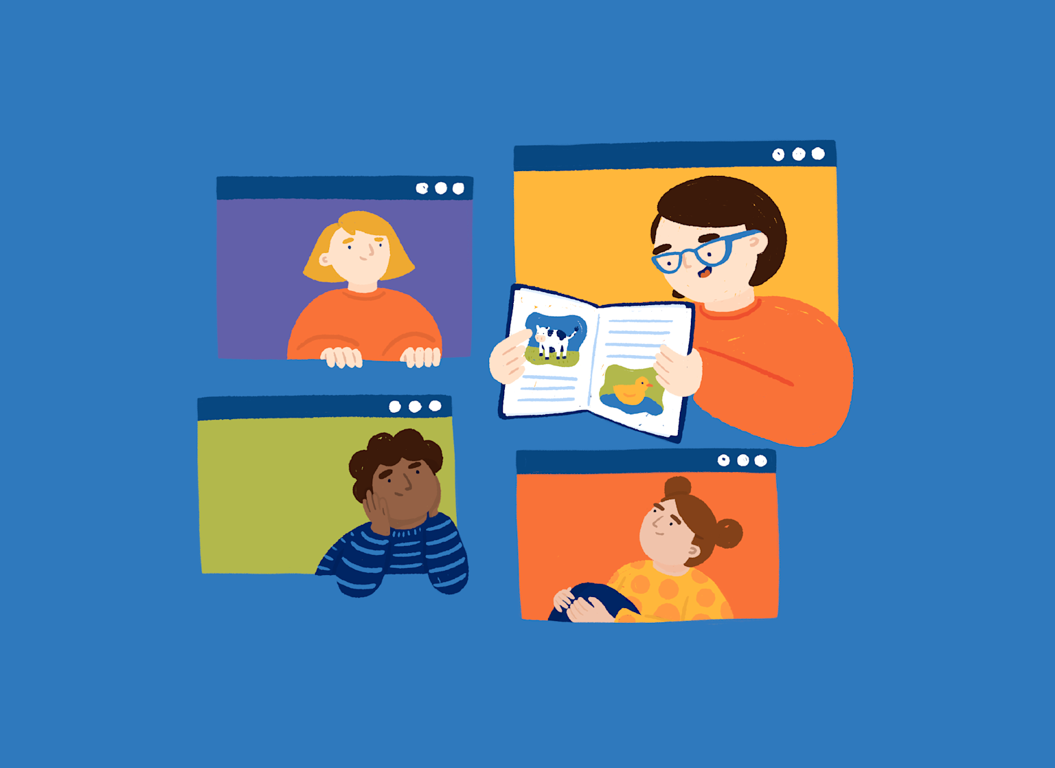 how to use video read-alouds