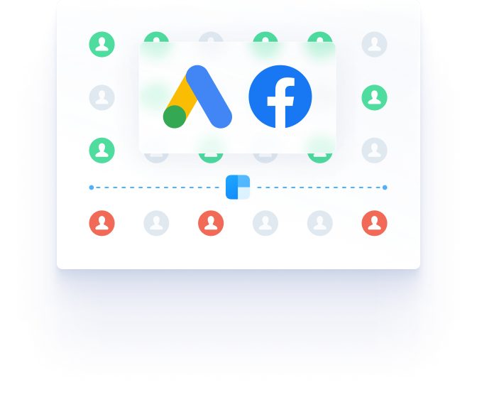 Google and Facebook algorithm training