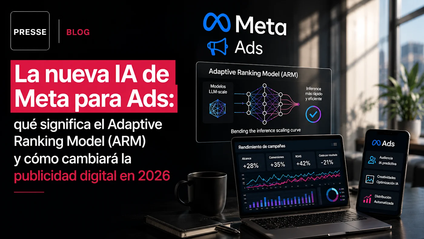 La nueva IA de Meta Ads: cómo cambiará la publicidad digital en 2026 | Presse Blog