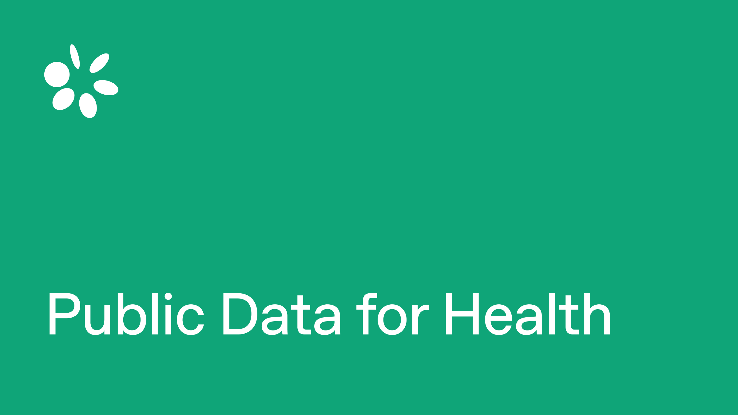Public Data for Health