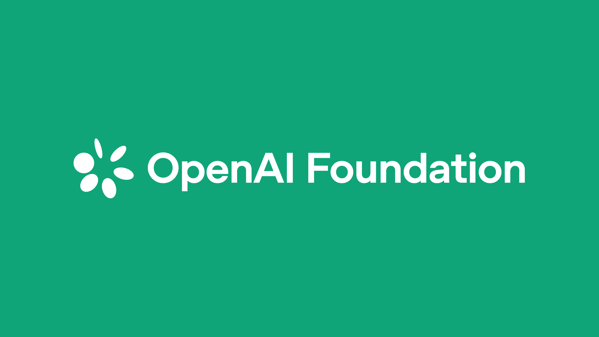 OpenAI Foundation标志