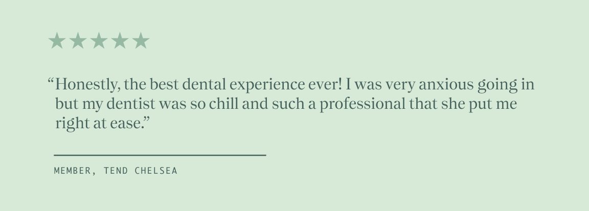 Happy Patients Member Quote Tend Chelsea