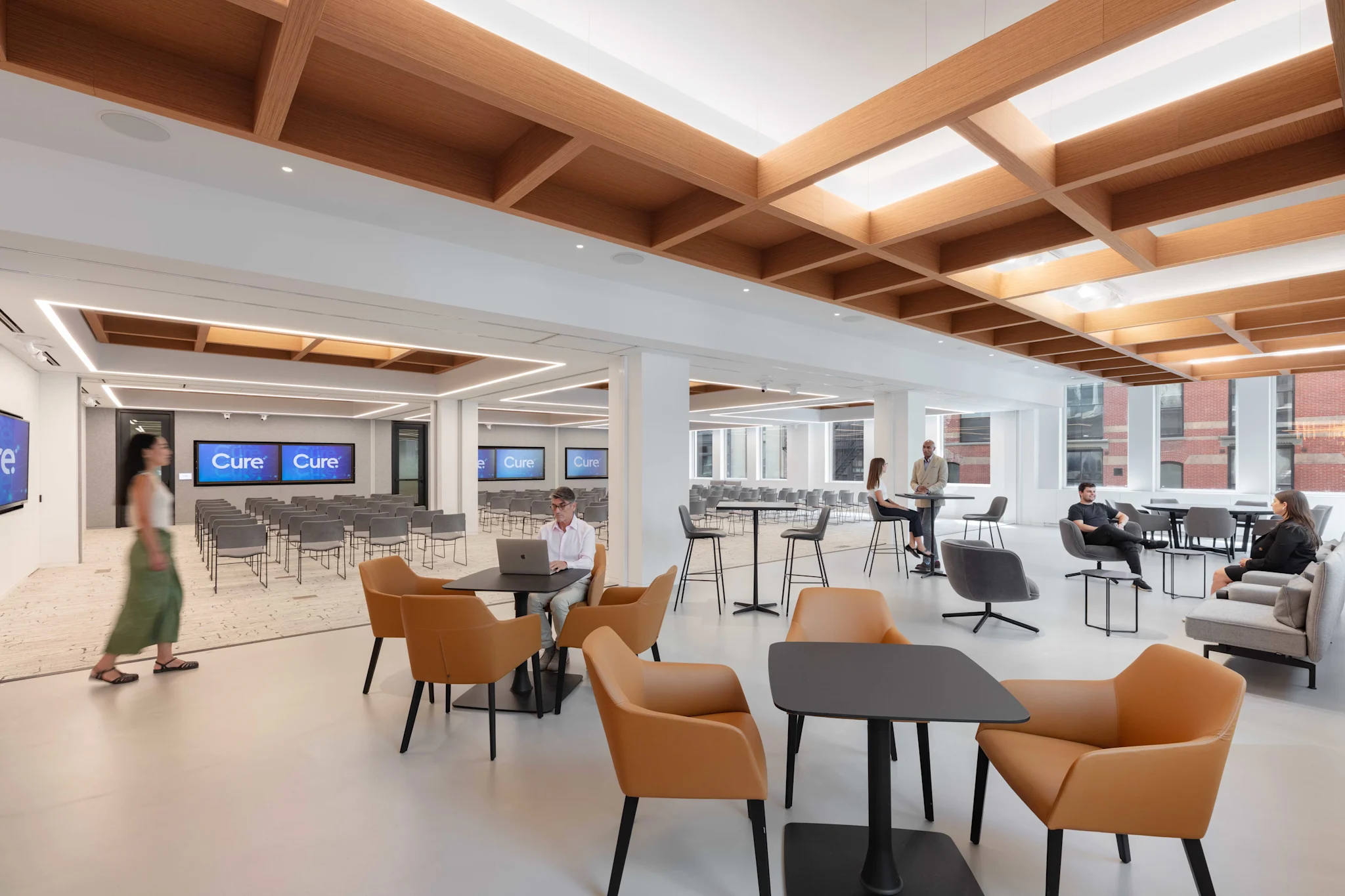 Image of 2nd floor event area at Cure NYC