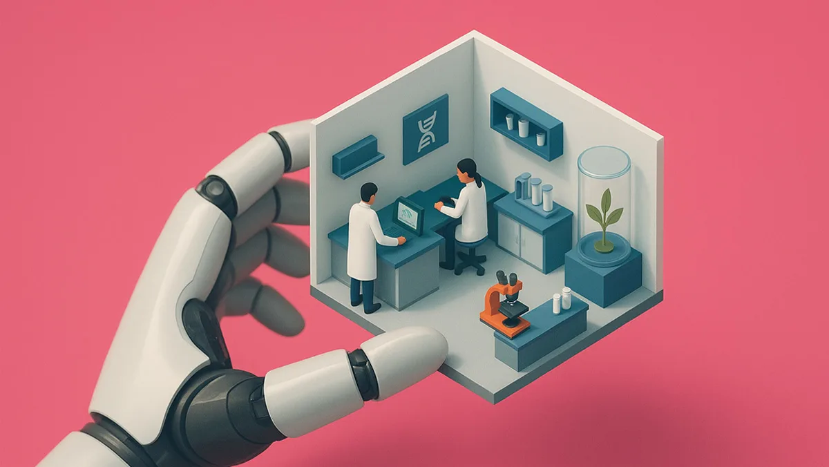 How AI is Shrinking Biotech Workplaces Image