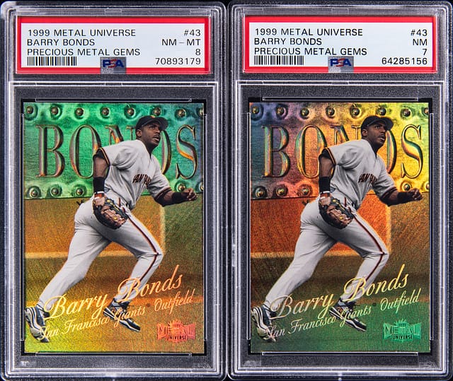 1999 PMG Barry Bonds #43 Pair Sells for $29,402