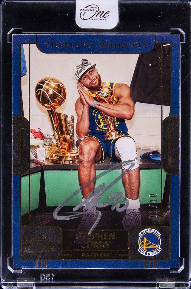 Stephen Curry 2022-23 Timeless Moments Gold /10 Sale