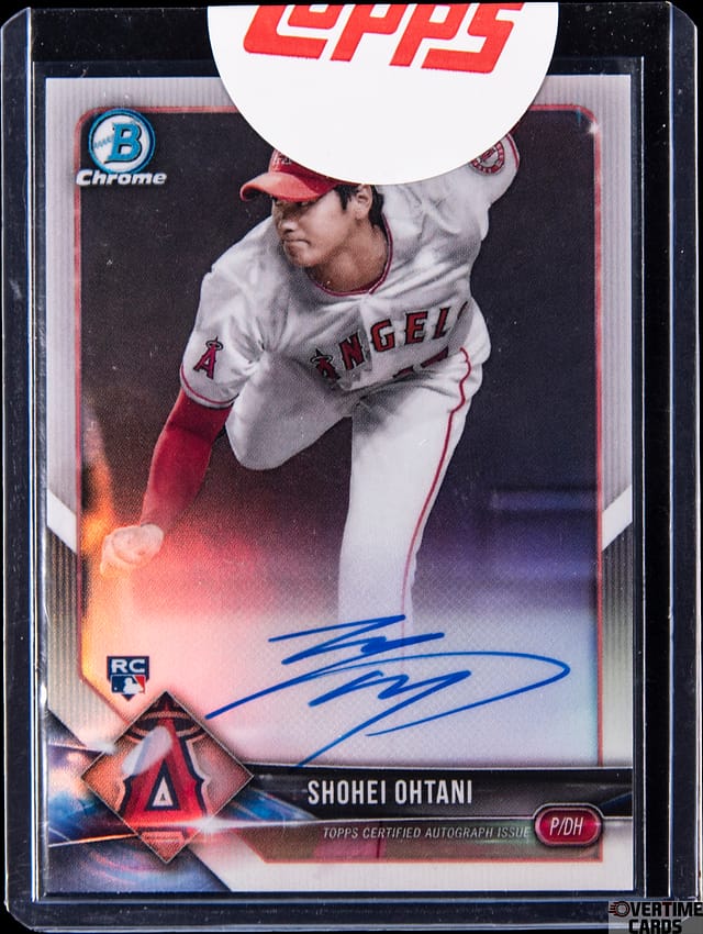 2018 Bowman Chrome Shohei Ohtani Auto Sells for $82,960