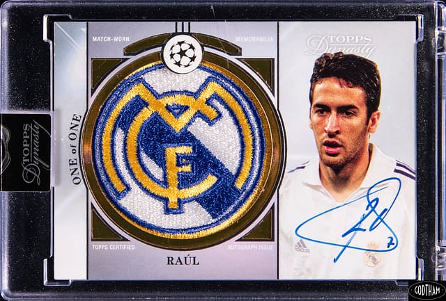 Raúl 2024-25 Topps Dynasty Jumbo Club Crest 1/1