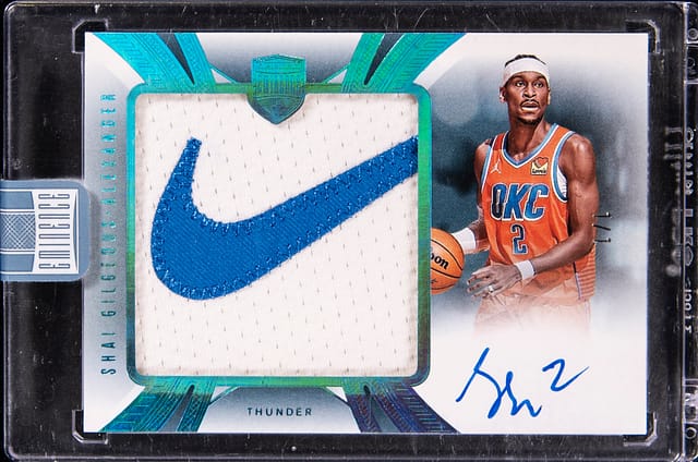 2024-25 Eminence SGA 1/1 Patch Auto Sells for $87K