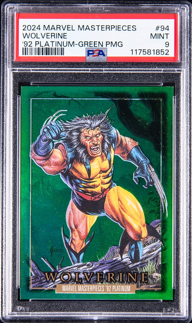 2024 PMG Green Wolverine PSA 9 Sells for $12,810